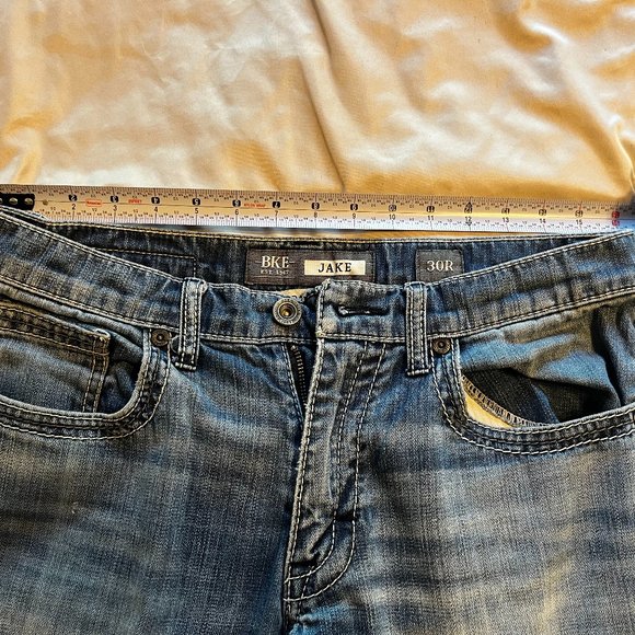 - BKE Mens Jeans - 30R - Jake - Straight Leg - Picture 6 of 11